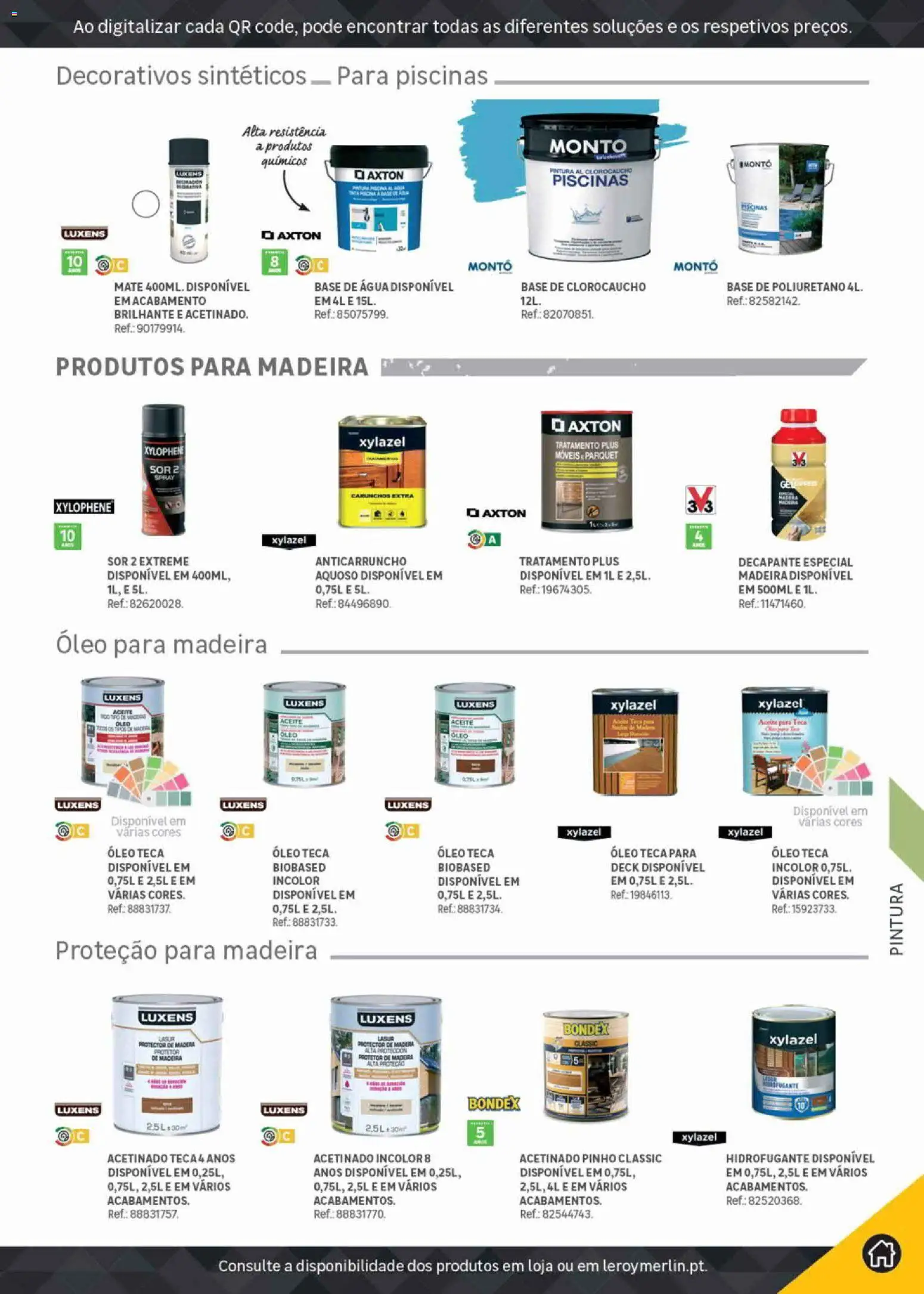 Leroy Merlin Catálogo Pro │ válido de 09/06/2026 | Página: 263 | Produtos: Agua, Piscinas, Base, Óleo