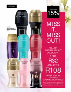 Avon specials catalogue – valid from 01/08/2026 | Page: 67 | Products: Dress, Basket, Deodorant, Antiperspirant