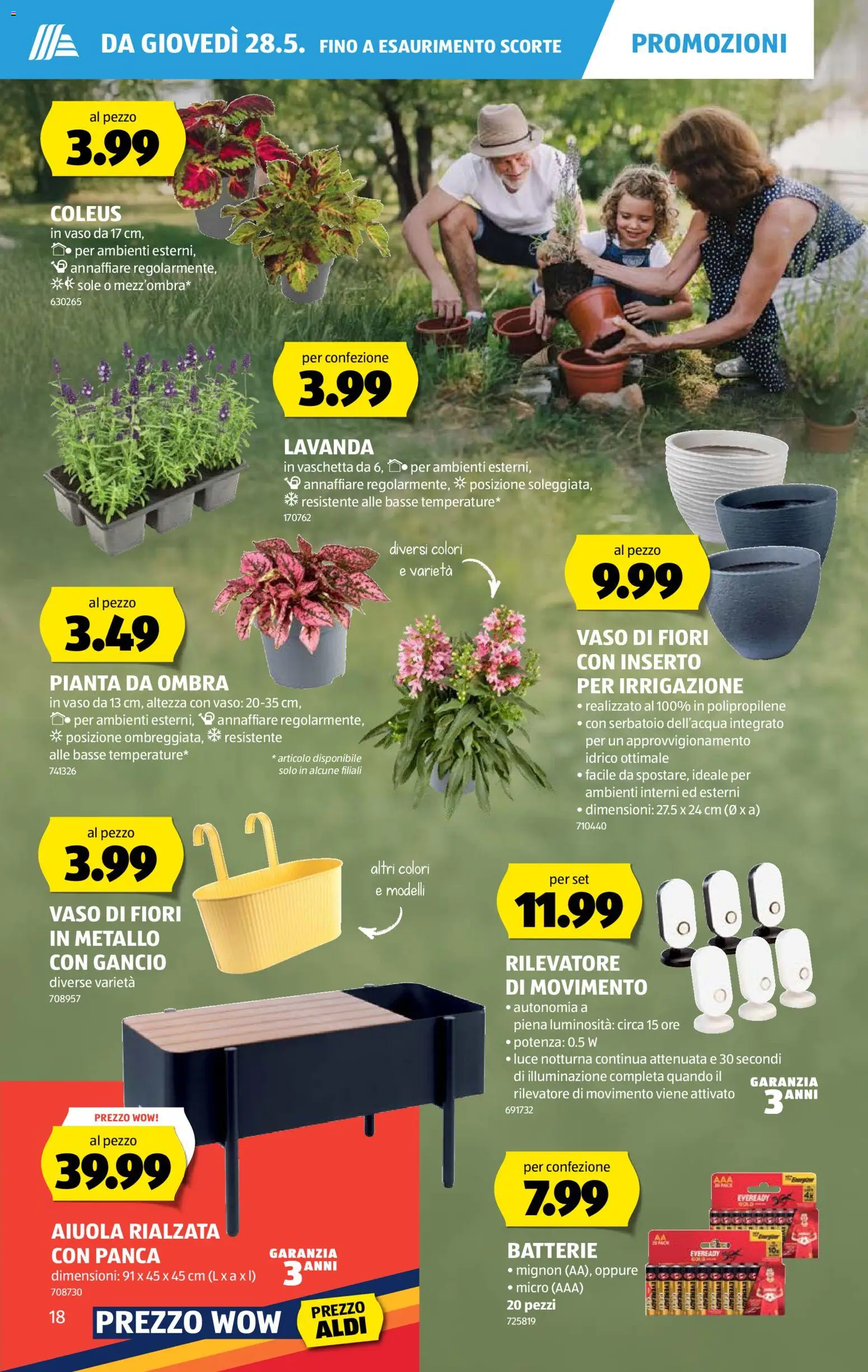 Aldi aktionen IT – gültig ab 28.05.2026 | Seite: 18 | Produkte: Batterie