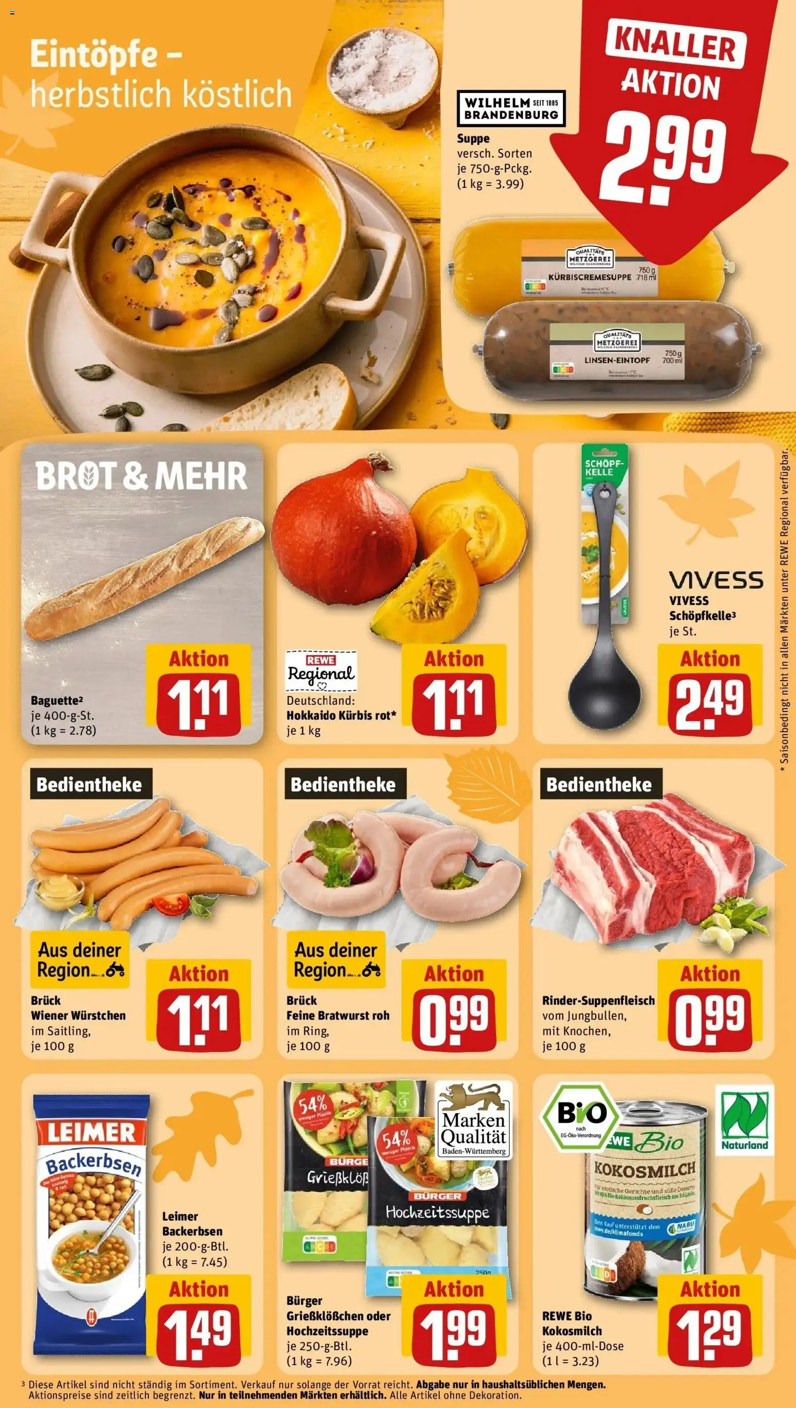REWE Prospekt ab 12.10.2026 zum Blättern » Angebote | Seite: 20