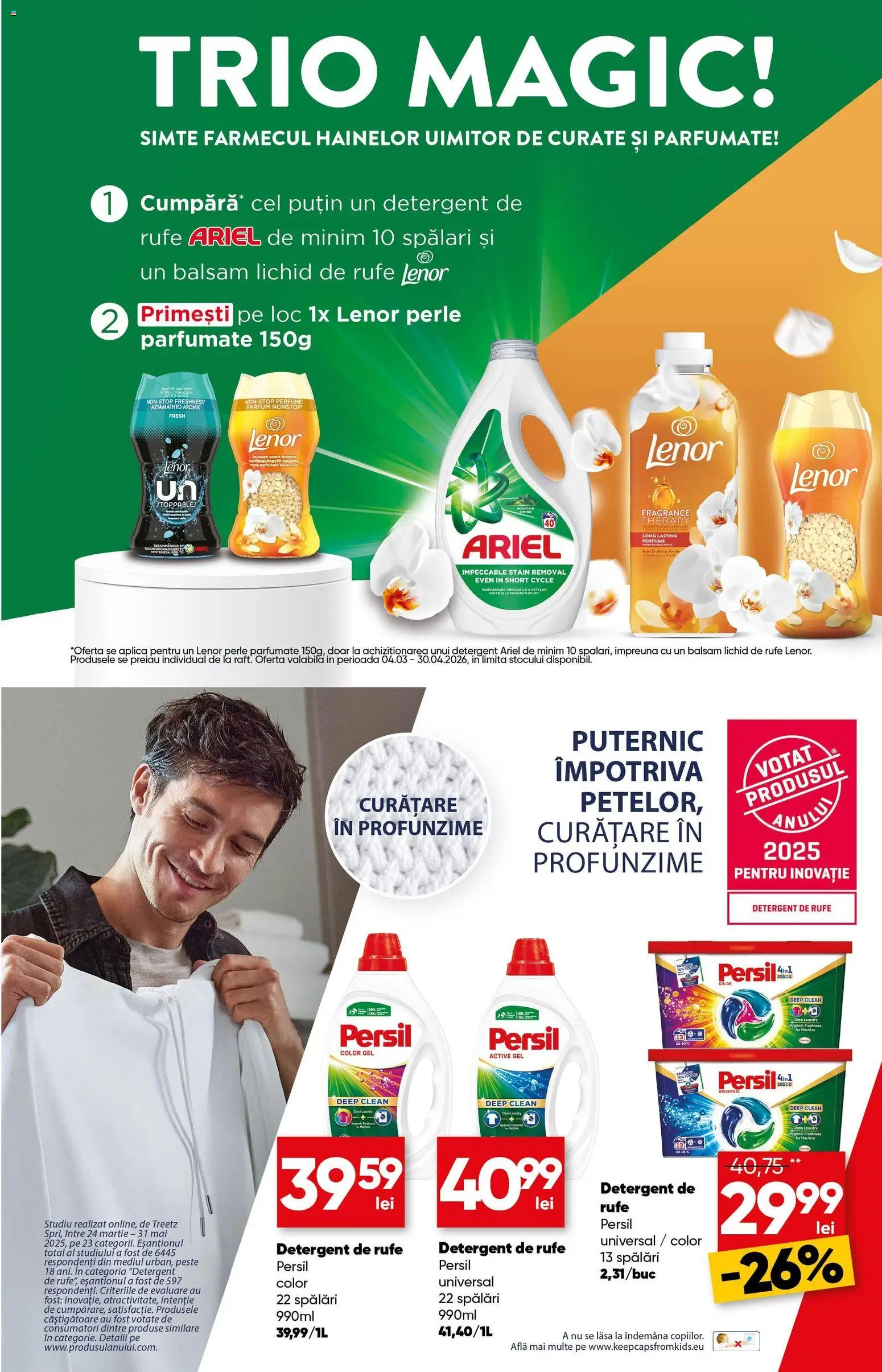 Noul catalog Profi – valabil de la 04.03.2026 | Pagină: 15 | Produse: Pomelo, Akrilik boya, Balsam, Detergent