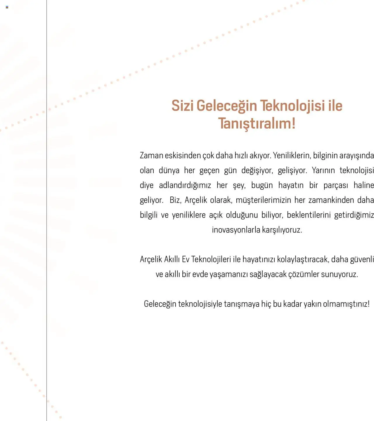 Arçelik Katalog - Akıllı Ev Teknolojileri - 27 Ocak 2023 tarihinden itibaren geçerlidir | Sayfa: 3