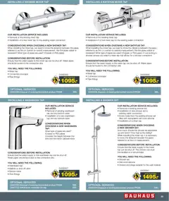 Bauhaus - Installation Service - ENGLISH gyldig fra 01/01/2026 | Side: 33 | Produkter: Is, Mixer