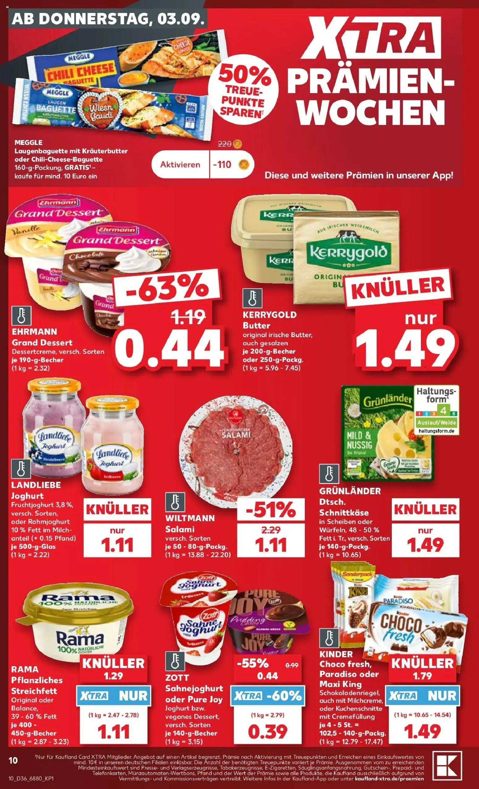 Prospekt Kaufland ab 31.08.2026 » Angebote Online zum Blättern | Seite: 19 | Produkte: Presse, Butter, Joghurt, Grunlander