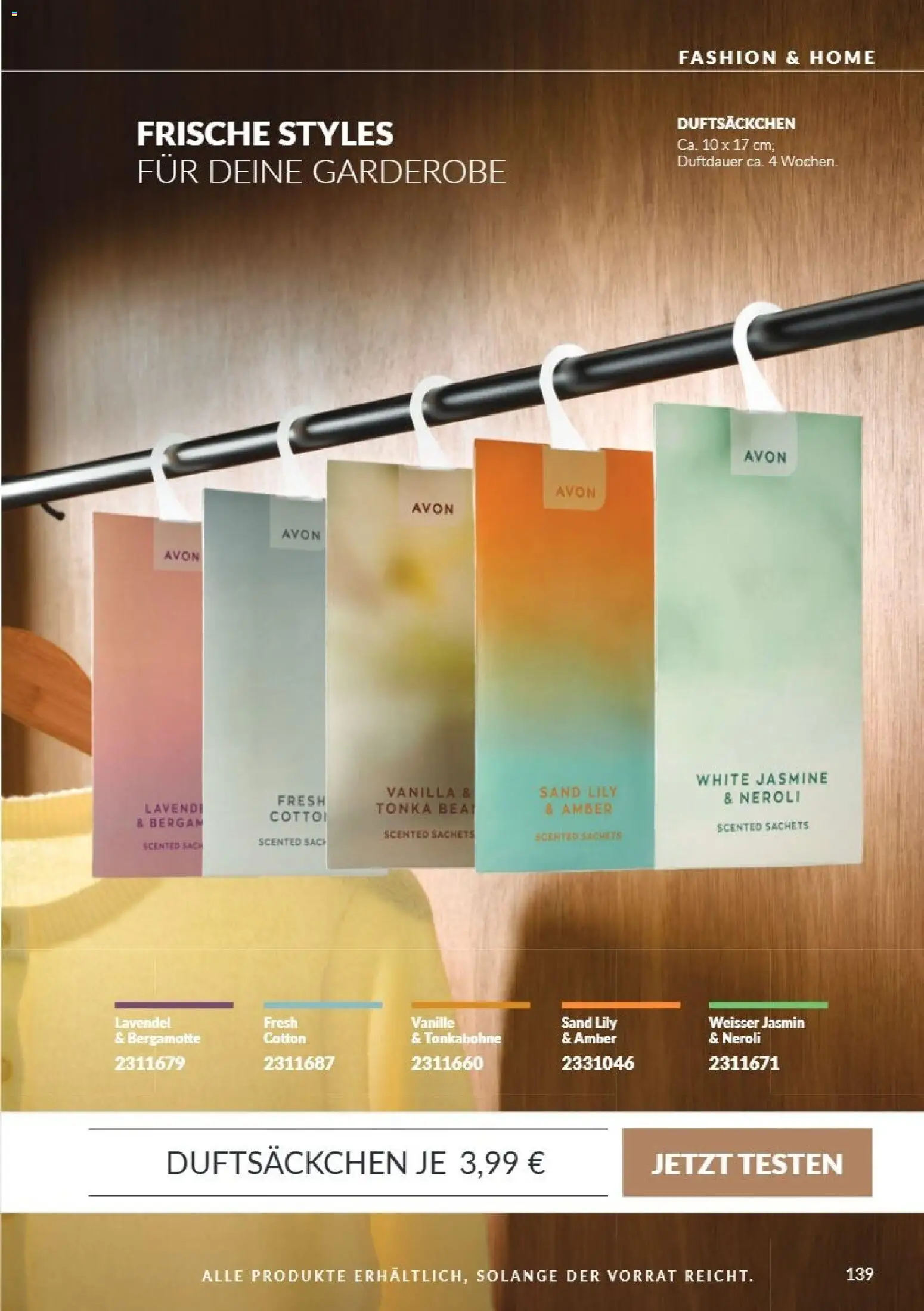 AVON Katalog Oktober 2026 – gültig ab 01.10.2026 | Seite: 139 | Produkte: Vanille, Lavendel