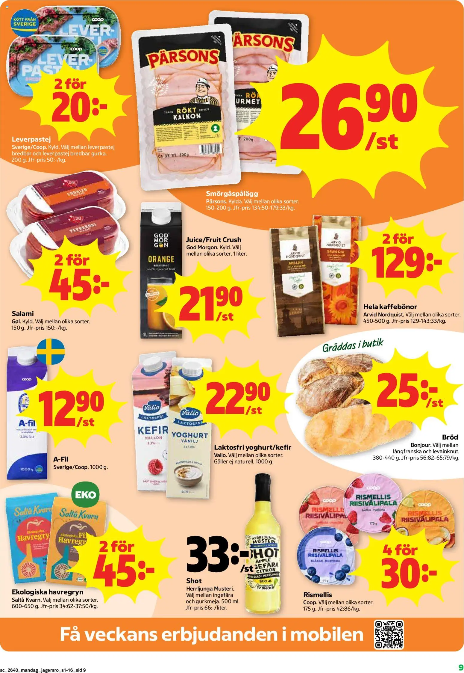 Coop Forum reklamblad aktuell från 28/09/2026 | Sida: 9