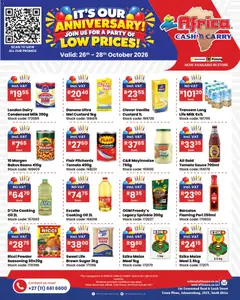 Africa Cash & Carry specials catalogue – valid from 26/10/2026