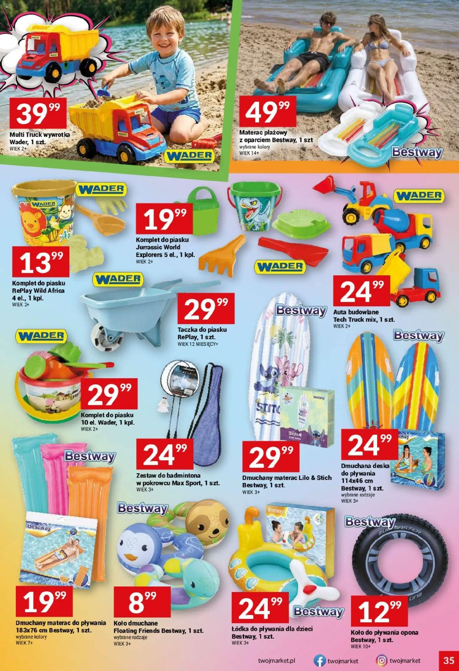 Twój Market gazetka od 02.06.2026 | Strona: 35 | Produkty: Materac