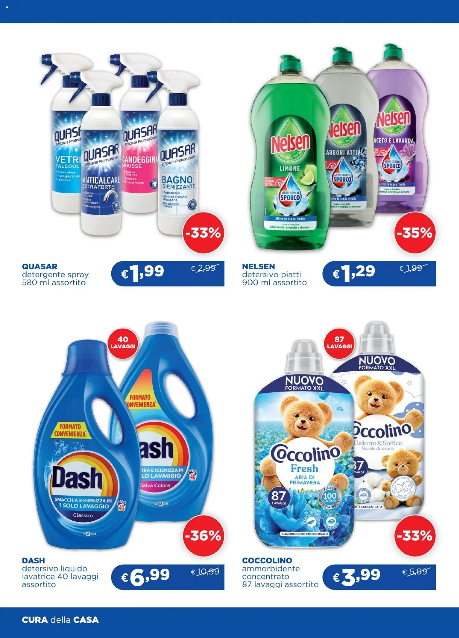 Volantino Acqua e Sapone del 29/10/2026 | Pagina: 7 | Prodotti: Sapone, Anticalcare, Acqua, Bagno