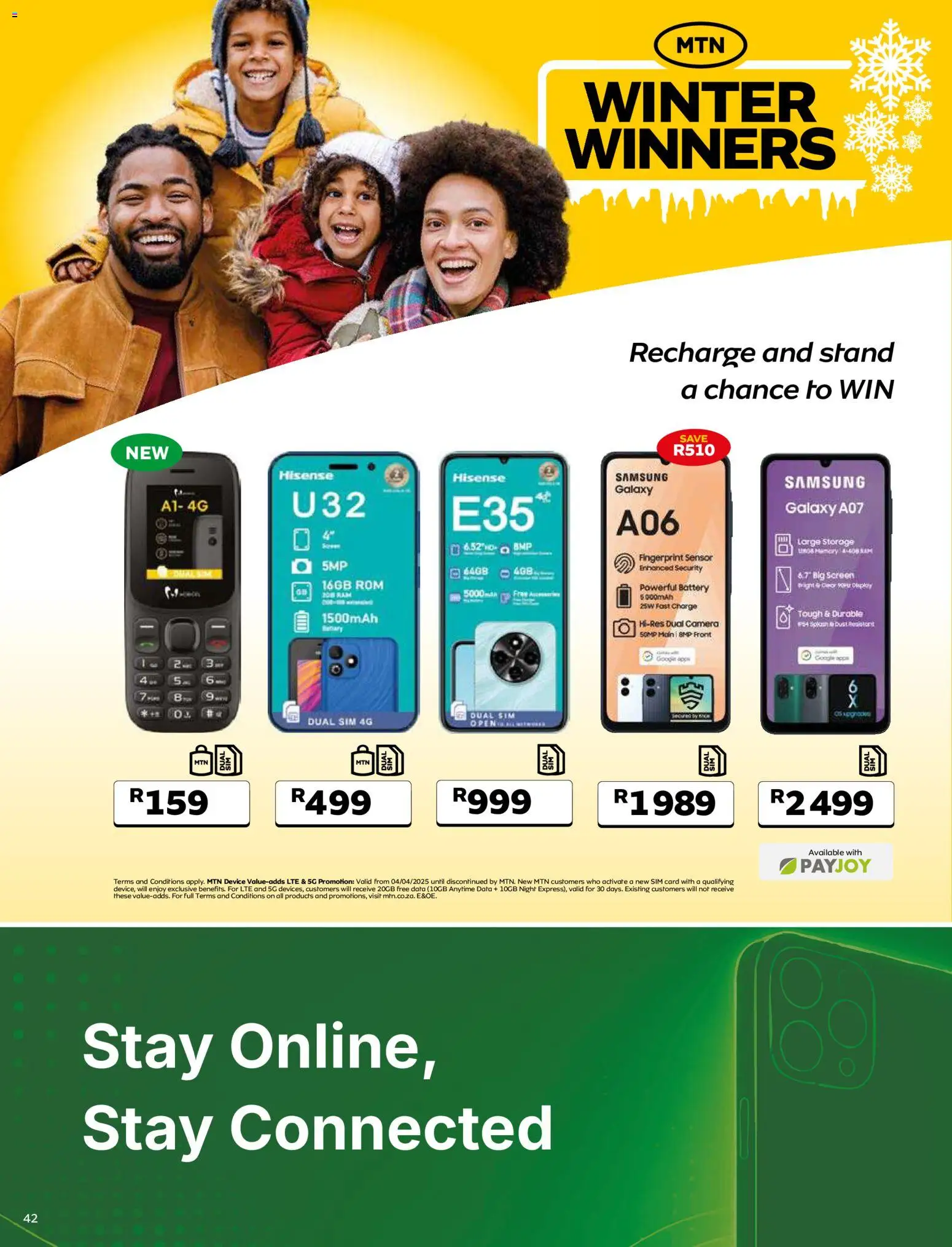 New MTN catalogue – valid from 08.06.2026 | Page: 42 | Products: Data, Sim, Camera, Battery