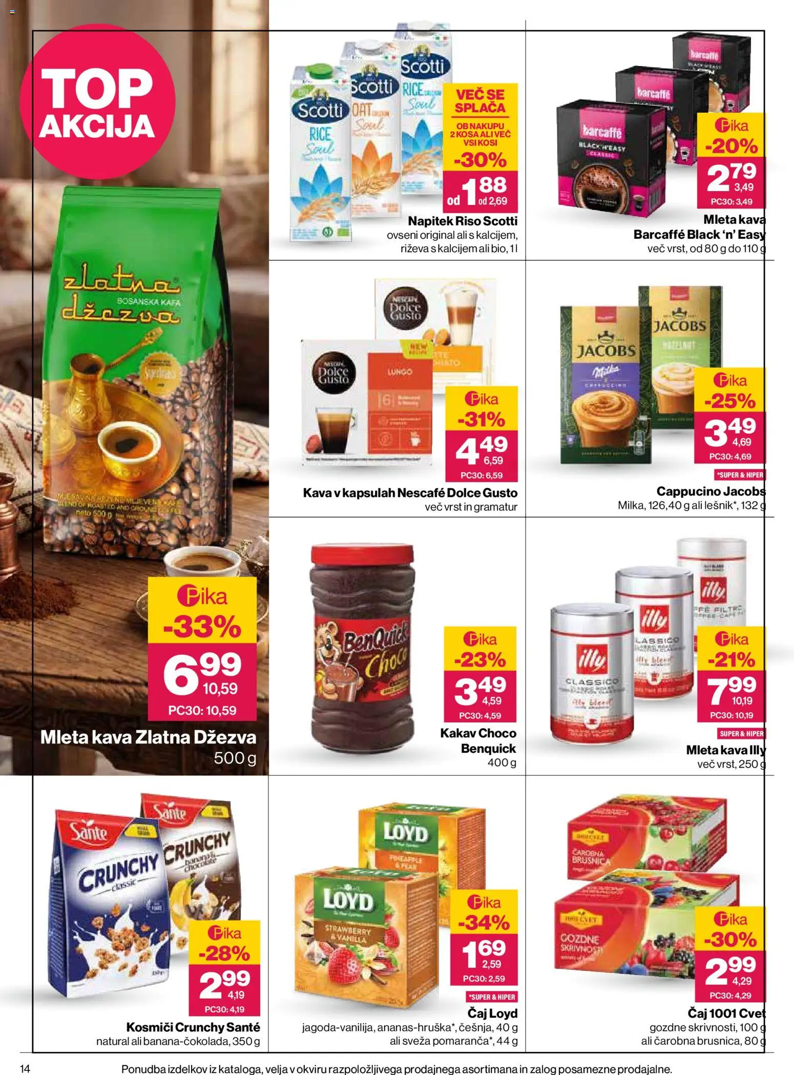 Novi Mercator katalog ponudbe – veljaven od 24.09.2026 | Stran: 14