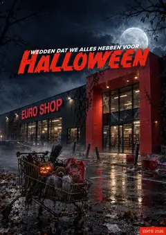 Euro Shop - Halloween - Voorbeeld van een folder van Euro Shop, geldig van 02/10/2026
