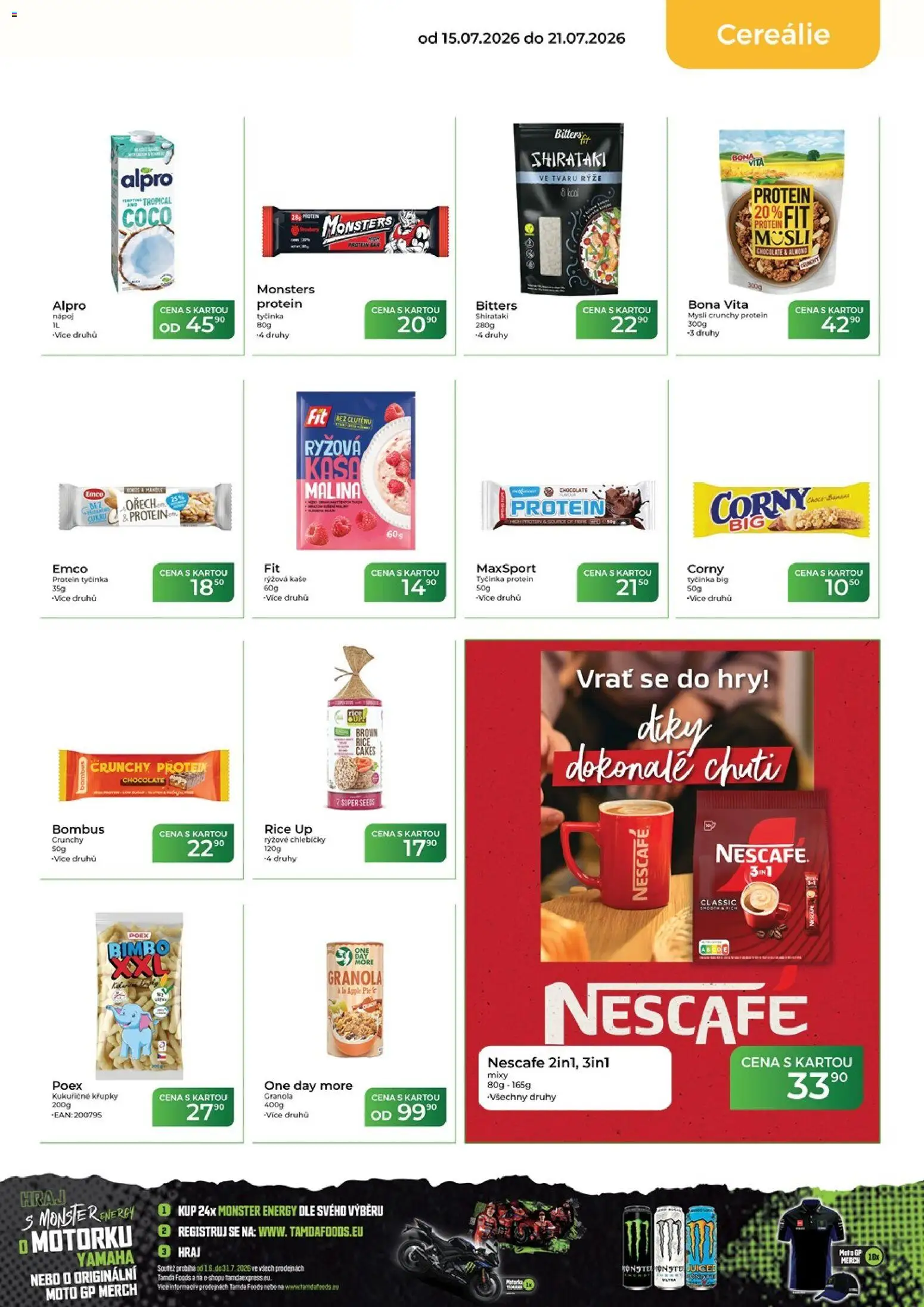Tamda Foods leták od 15.07.2026 | Strana: 23 | Produkty: Rýže, Rýžová kaše, Kaše, Křupky