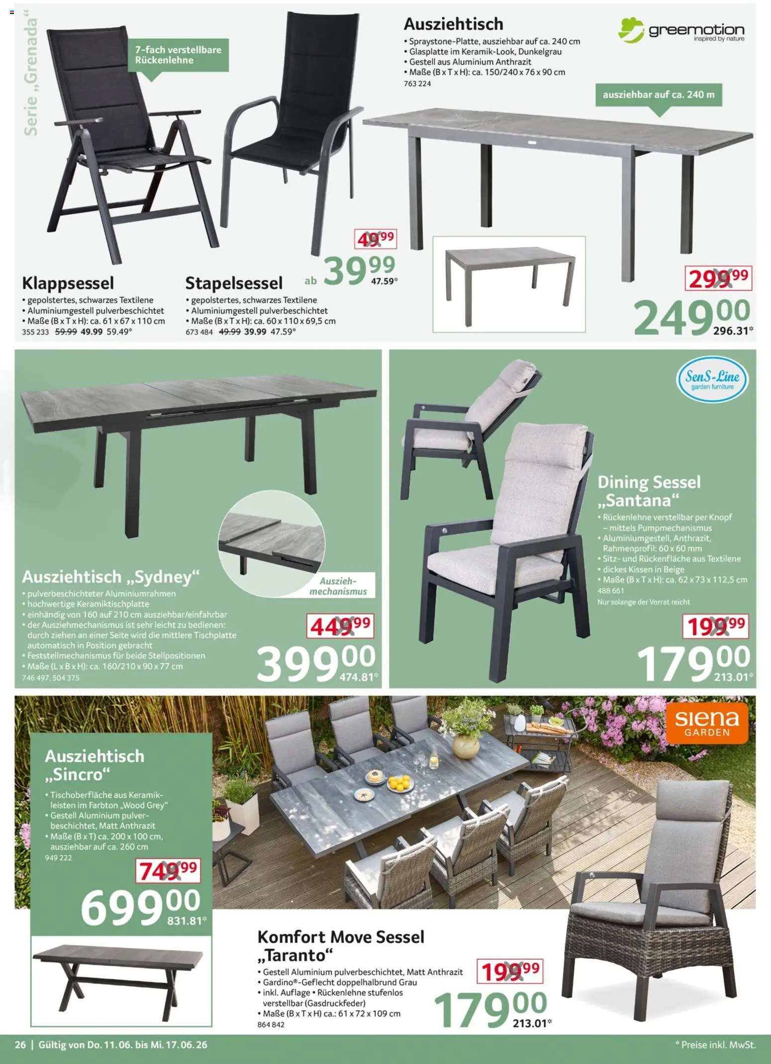 Selgros Non Food – gültig ab 11.06.2026 | Seite: 26 | Produkte: Kissen, Sessel