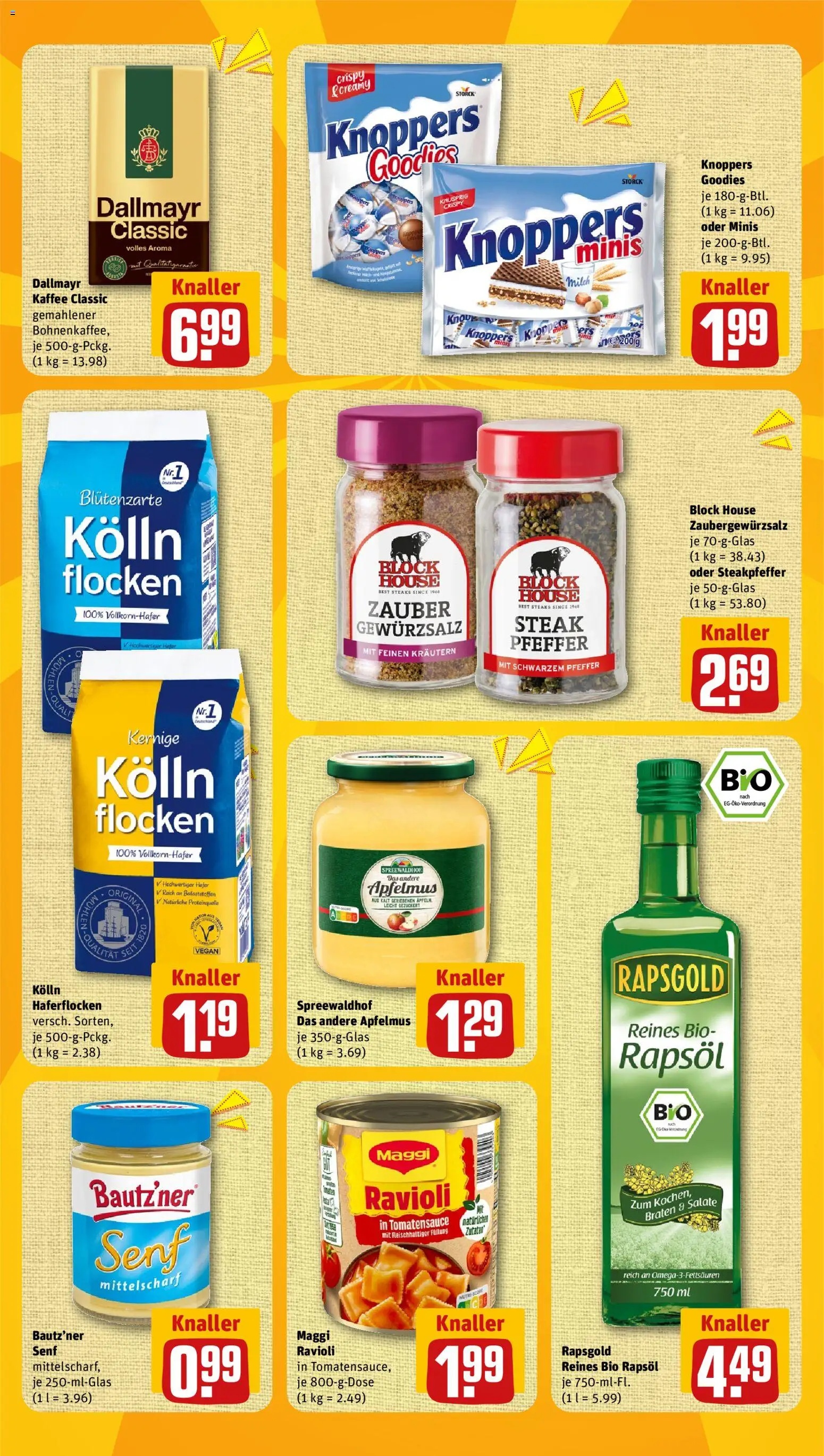 Nahkauf Prospekt – gültig ab 07.09.2026 | Seite: 12 | Produkte: Maggi, Gewürzsalz, Dallmayr, Apfelmus