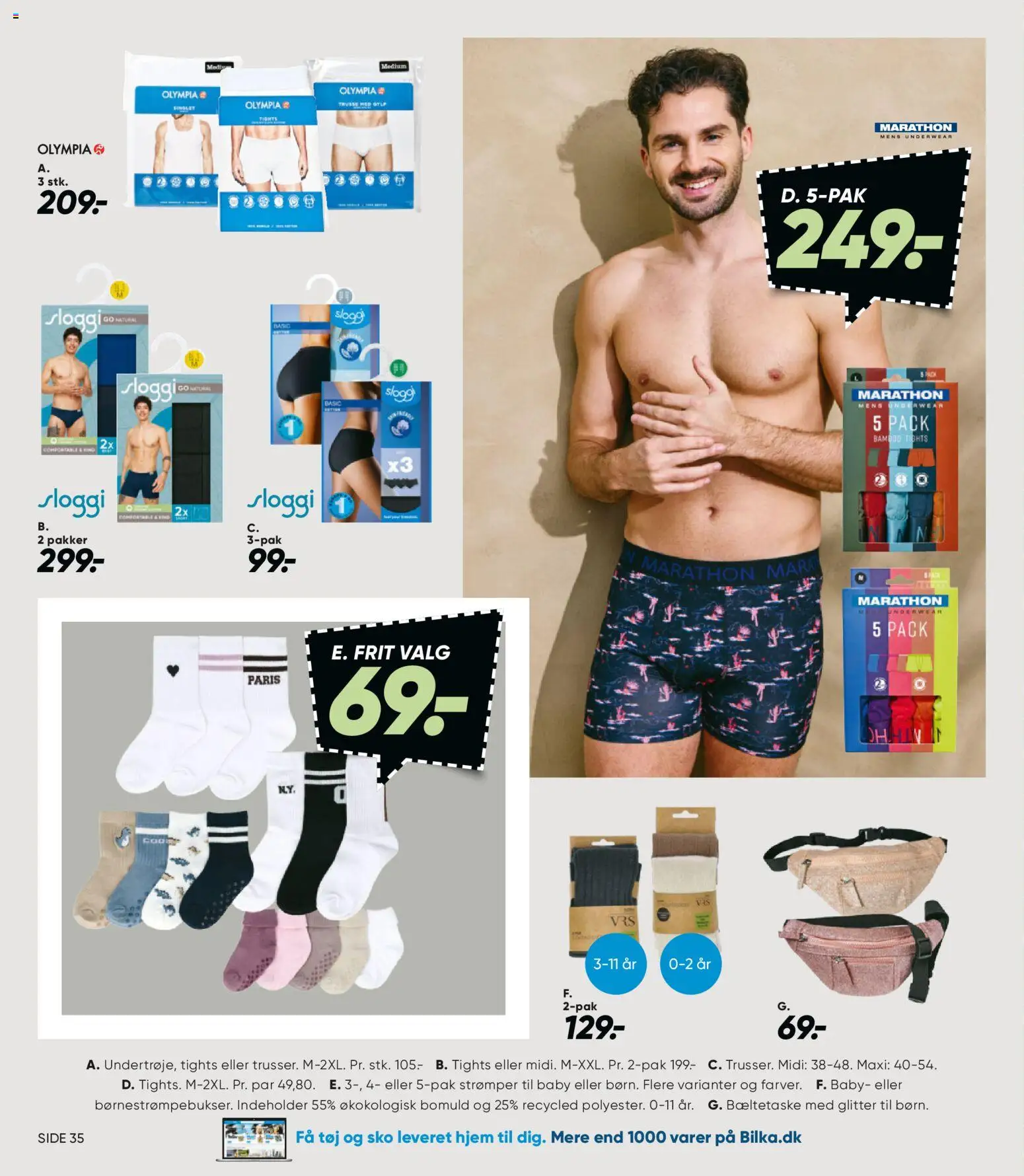 Bilka tilbudsavis – gyldig fra 22.05.2026 | Side: 31 | Produkter: Strømper, Sko, Tights, Tøj