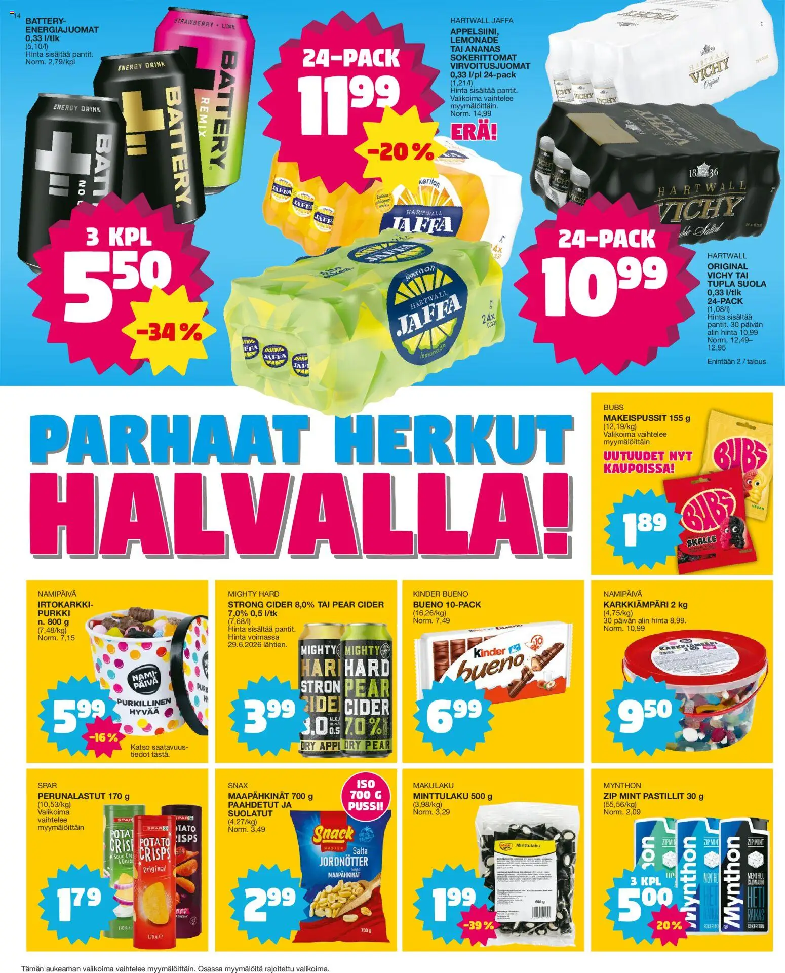 Tokmanni tarjoukset – voimassa 07/09/2026 alkaen | Sivu: 14