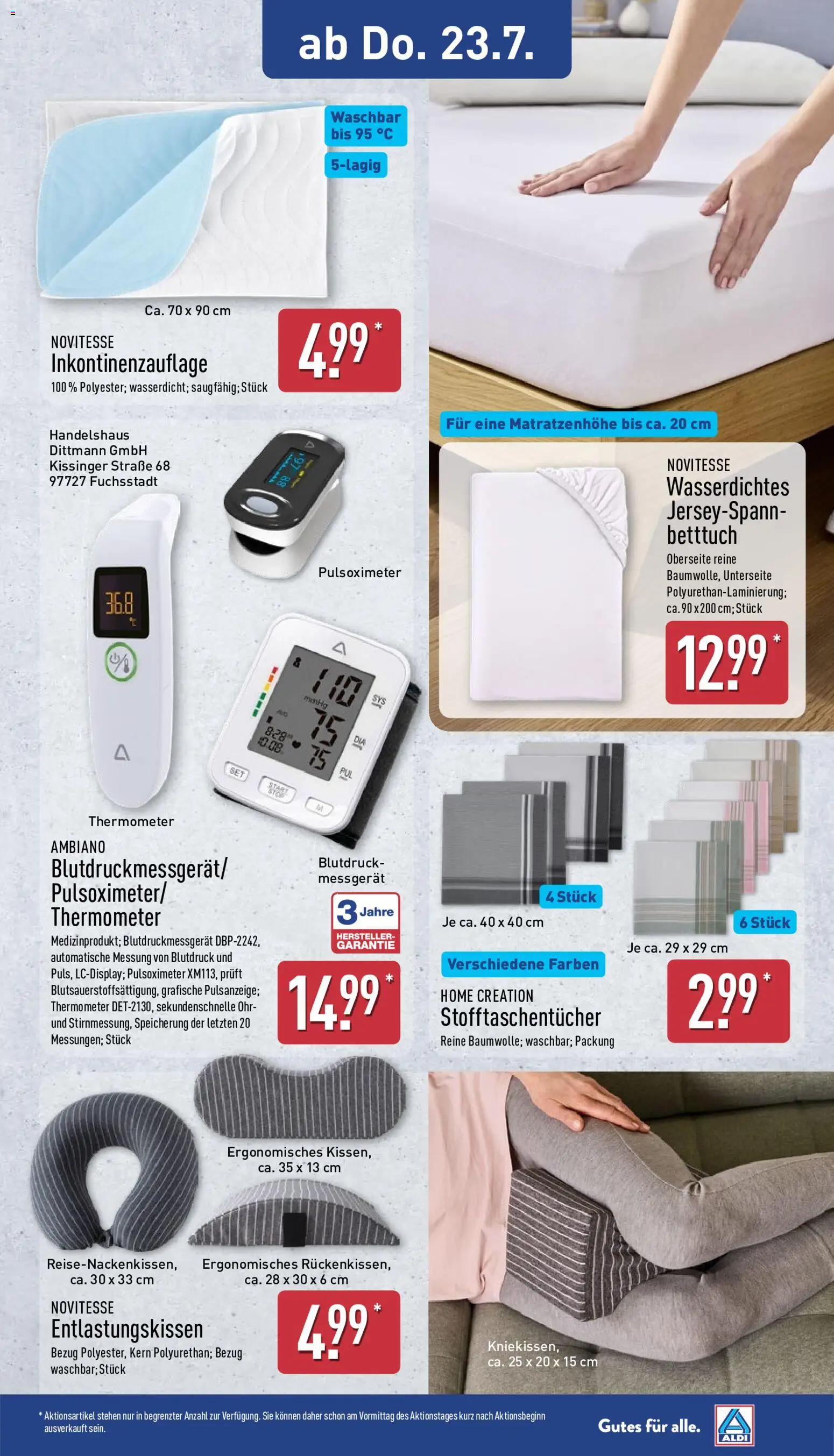 Aldi Ausblick – gültig ab 20.07.2026 | Seite: 13 | Produkte: Thermometer, Home creation