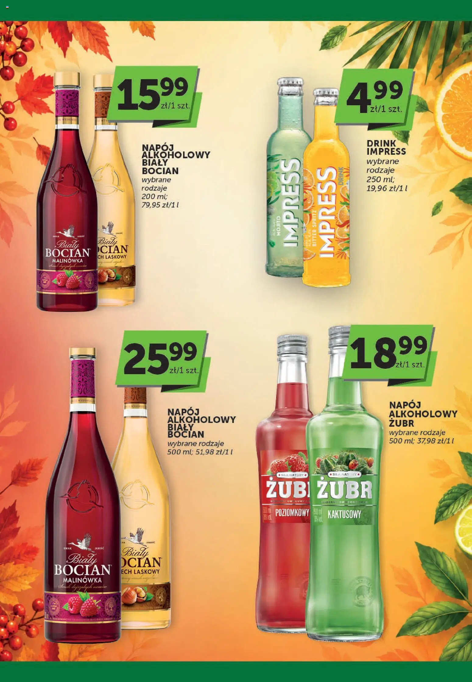 Euro Sklep gazetka - Katalog alkoholowy od 01.10.2026 | Strona: 4 | Produkty: Biały Bocian