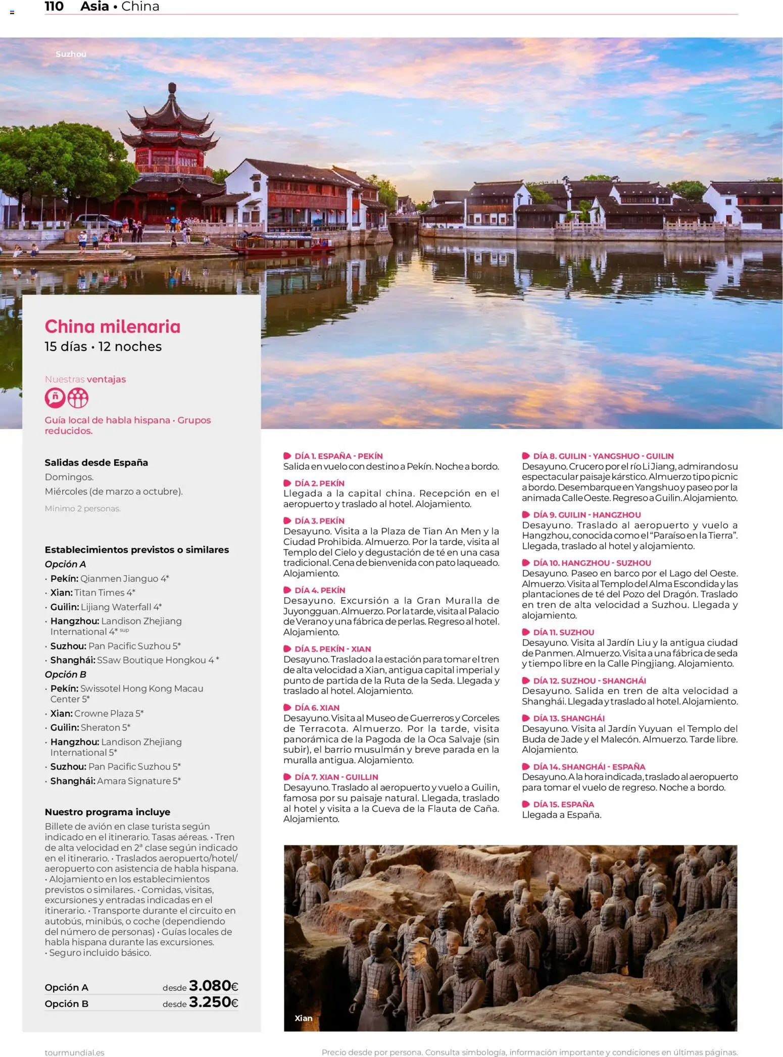 Viajes El Corte Inglés Asia y Oceanía │ válido desde el 01/01/2026 | Página: 110 | Productos: Pan, Té, Pato