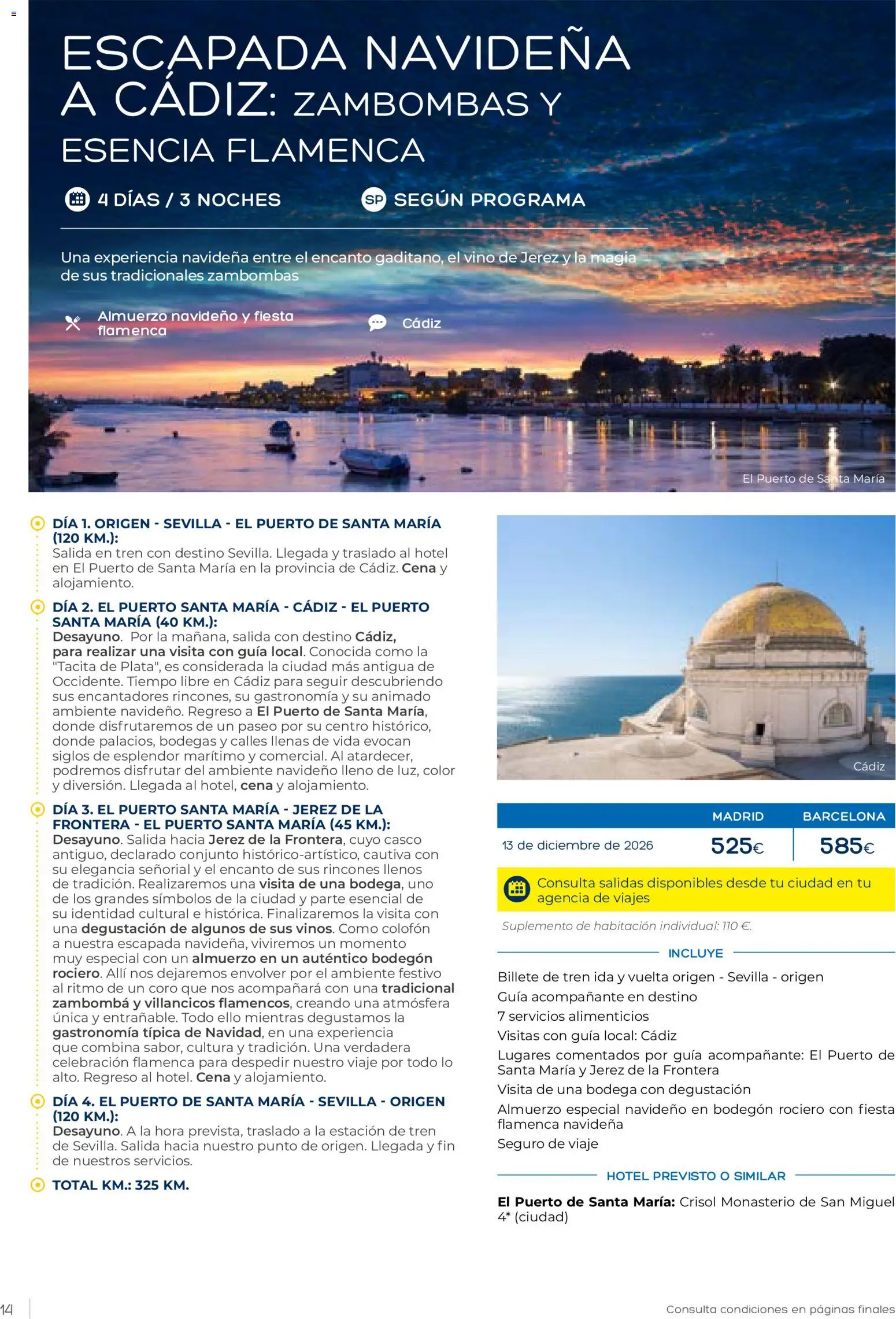 Viajes El Corte Inglés Club de Vacaciones otoño primavera │ válido desde el 01/09/2026 | Página: 14 | Productos: Vino