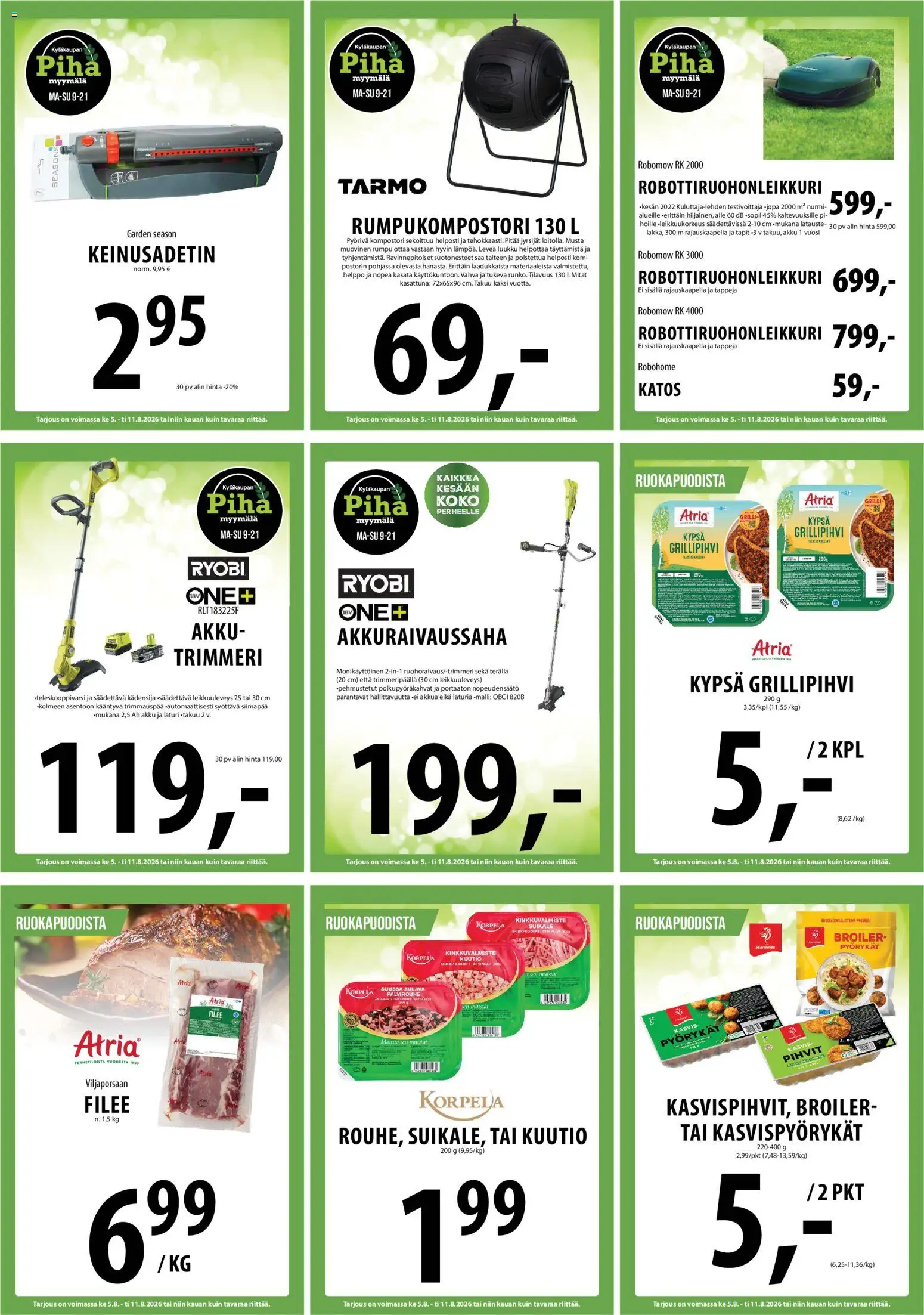 Tuuri tarjoukset – voimassa 05/08/2026 alkaen | Sivu: 28