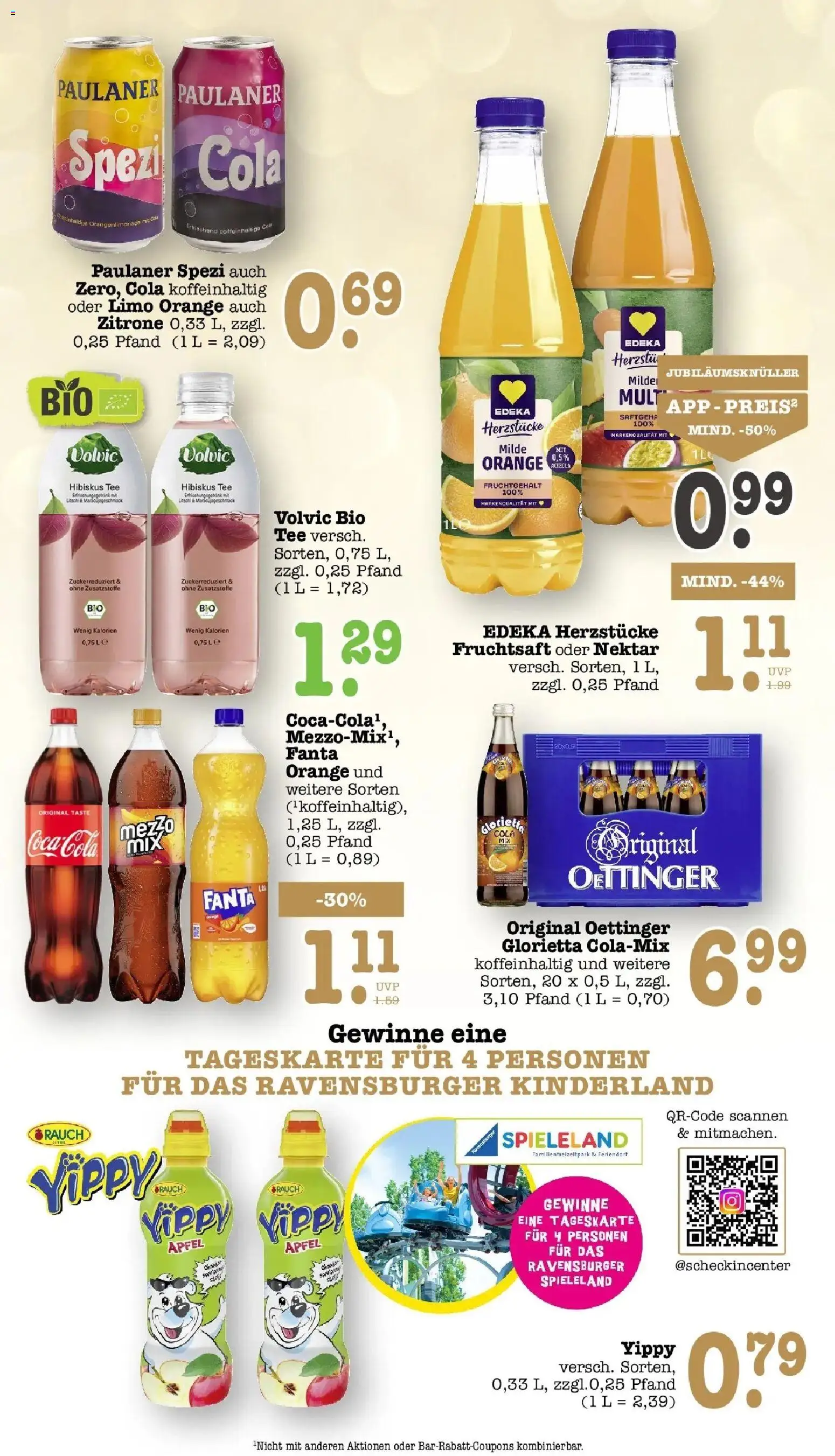 E center Prospekt Karlsruhe (ab 21.09.2026) zum Blättern | Seite: 47 | Produkte: Fanta, Cola, Tee, Fruchtsaft