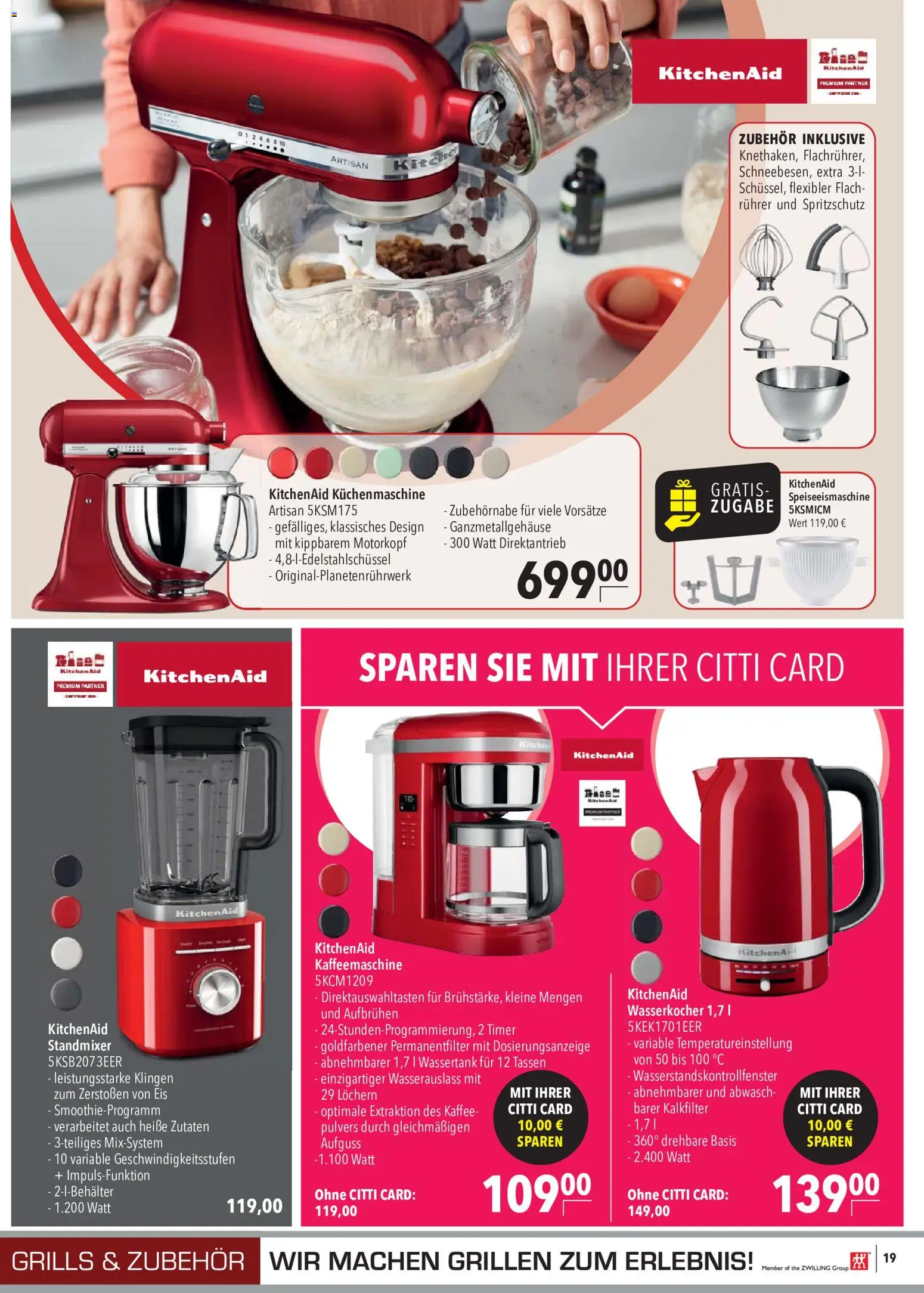 CITTI Markt Prospekt – gültig ab 20.05.2026 | Seite: 21 | Produkte: Kaffeemaschine, Wasserkocher, Kaffee, Eis
