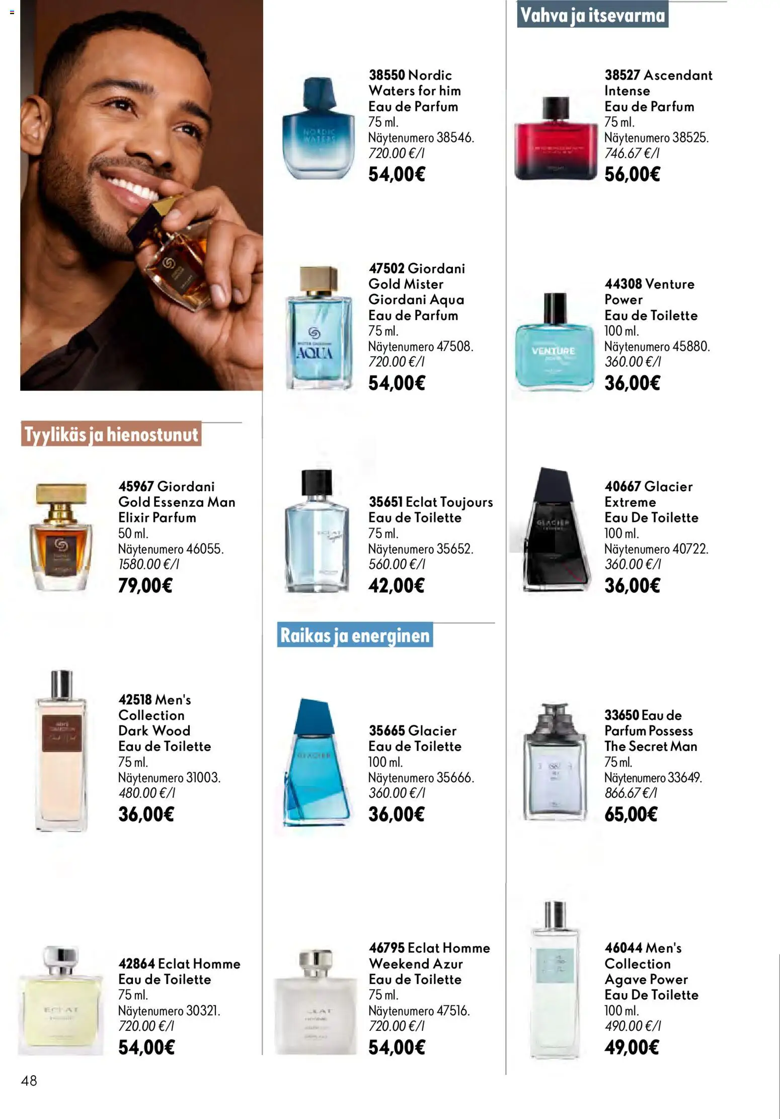 Oriflame - Esite 09 – voimassa 24/06/2026 alkaen | Sivu: 48 | Tuotteet: Eau de toilette