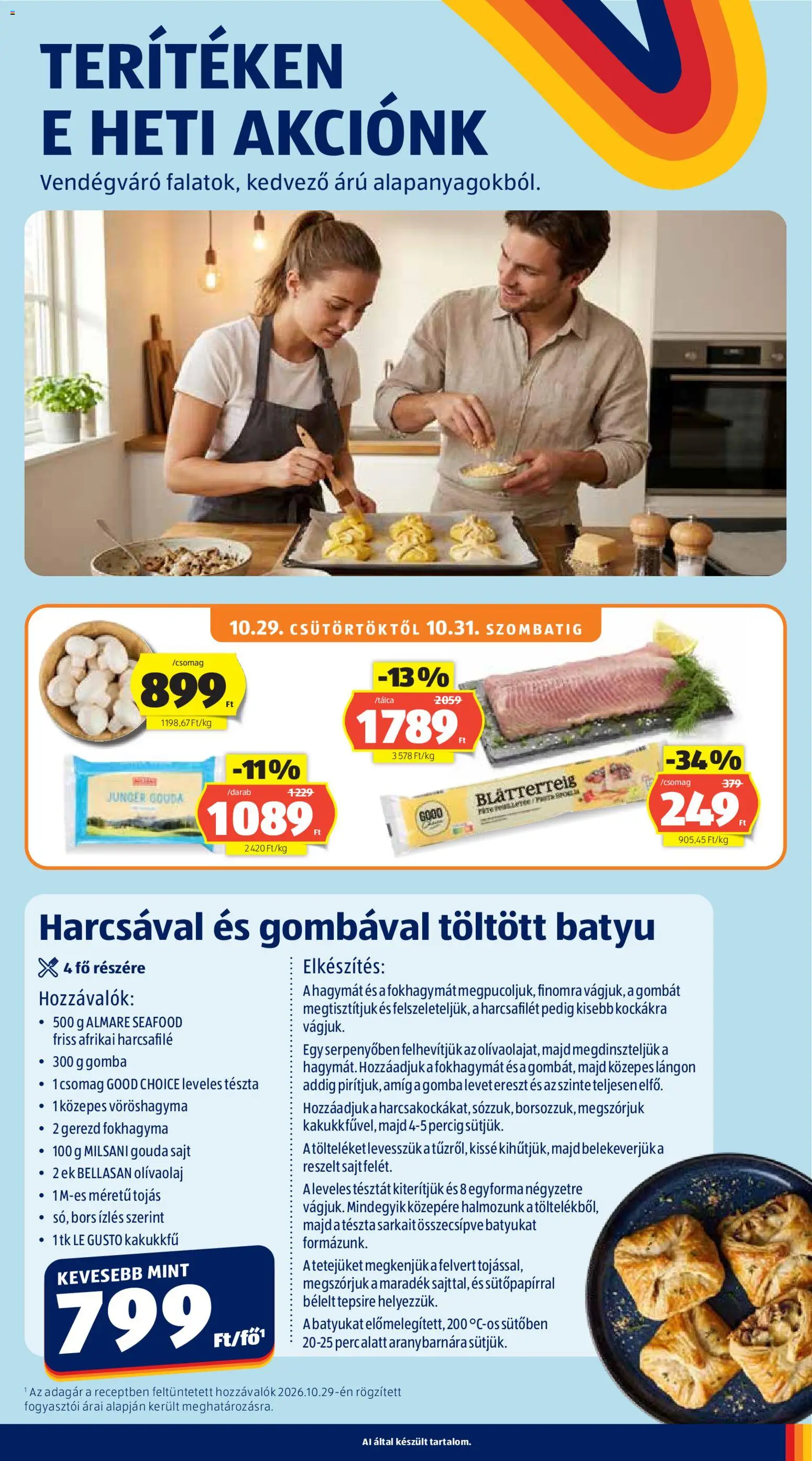Aldi akciós ujság - amely érvényes a következő dátumtól: 2026.10.29. | Oldal: 53