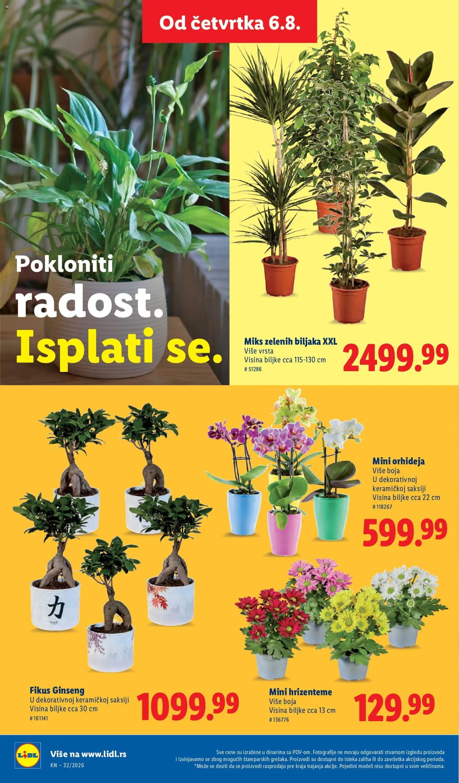 Lidl katalog - važi od 06.08.2026 | Strana: 64