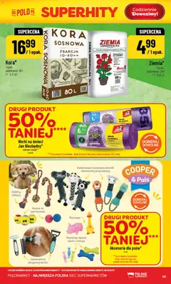 Pogląd oferty "POLOmarket gazetka" - ważna od 10.06.2026 | Strona: 65 | Produkty: Ziemia uniwersalna, Ziemia, Zapach