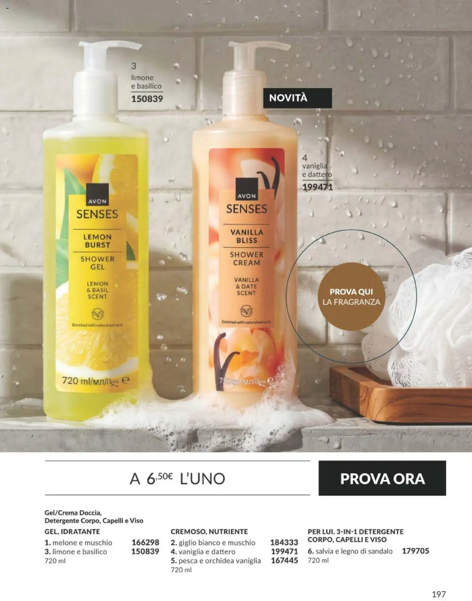 Volantino Avon del 01/09/2026 | Pagina: 197