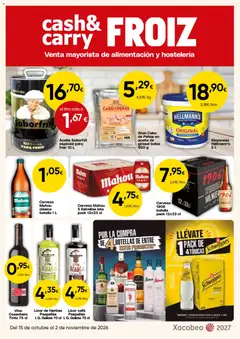 Vista previa Froiz - Folleto Cash válido desde el 15/10/2026