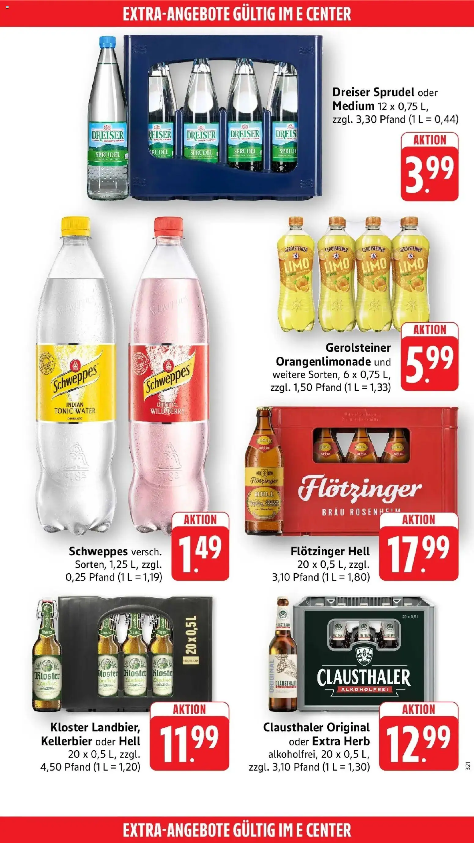 Edeka Prospekt Trier (ab 17.08.2026) » Angebote Online | Seite: 46 | Produkte: Schweppes, Gerolsteiner