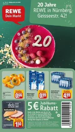 Rewe Prospekt Nürnberg ab 26.10.2026 gültig