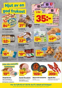 City Gross erbjudanden - Förhandsvisning av reklamblad från butik City Gross aktuell från 27/07/2026 | Sida: 6 | Produkter: Galler, Levain, Spaghetti, Lime