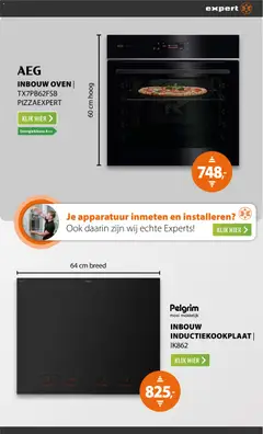 Expert folder - Voorbeeld van een folder van Expert, geldig van 26-10-2026 | Pagina: 21 | Producten: Oven, Inductiekookplaat
