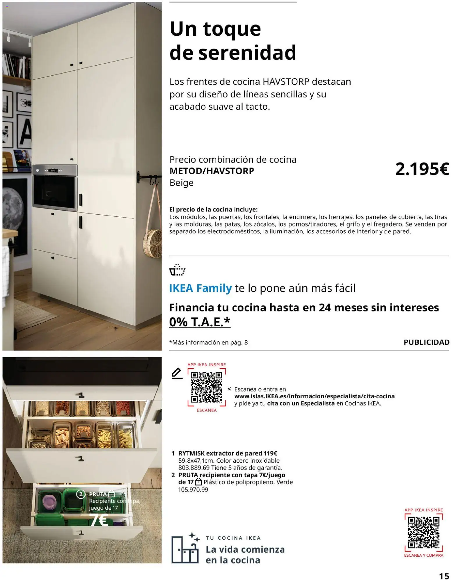 Catálogo IKEA Cocinas │ válido desde el 01/02/2026 | Página: 15 | Productos: Té, Cocina