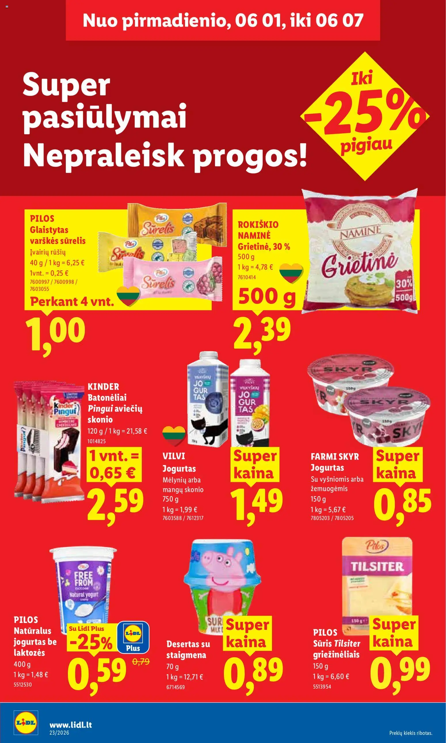 LIDL akcijos nuo 01.06.2026 | Puslapis: 16