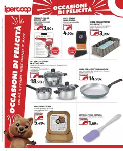 Anteprima del volantino Ipercoop volantino valido a partire dal 24/09/2026 | Pagina: 32 | Prodotti: Collant, Silicone, Casseruola, Cestino