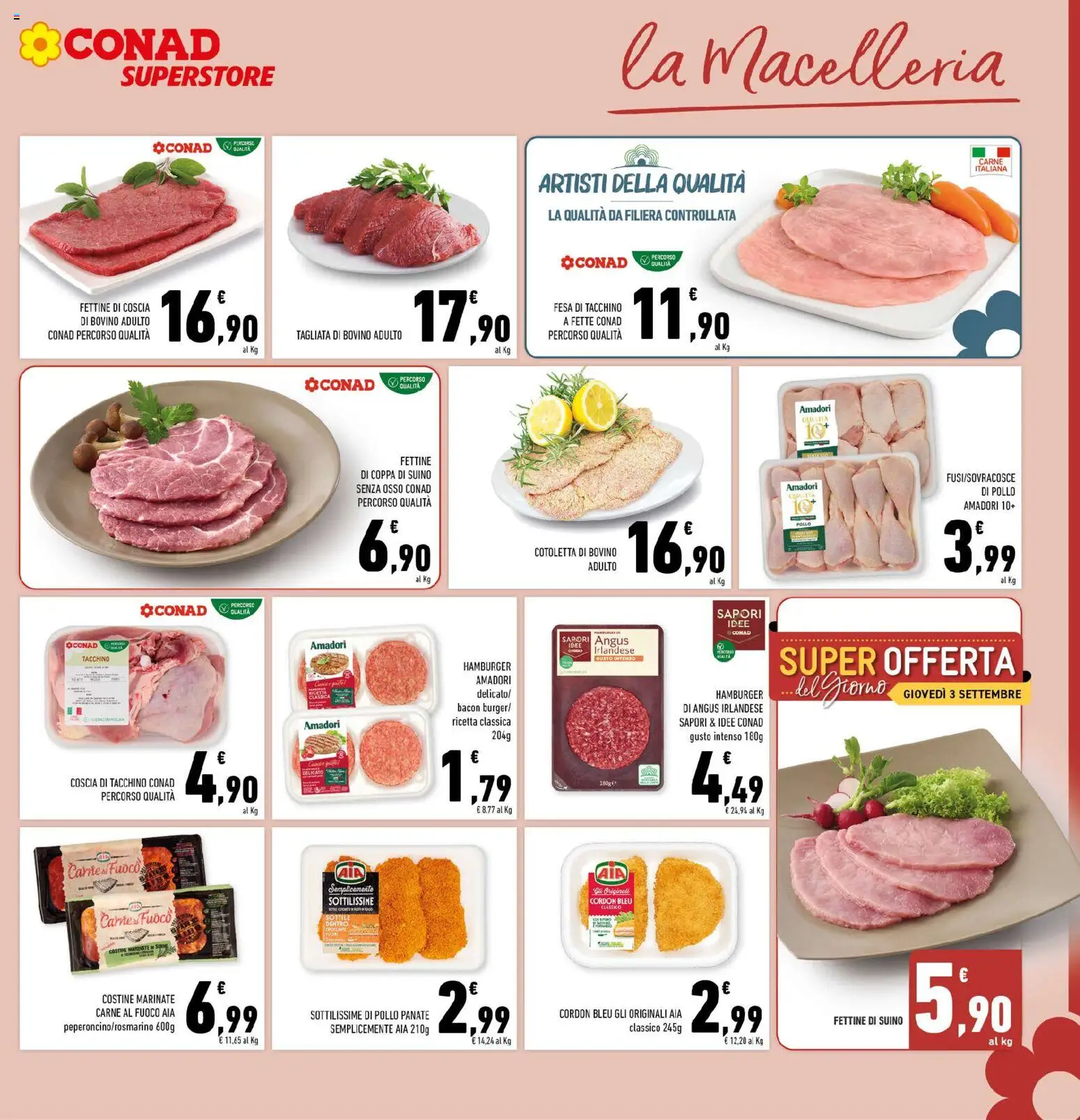 Volantino Conad del 26/08/2026 | Pagina: 7