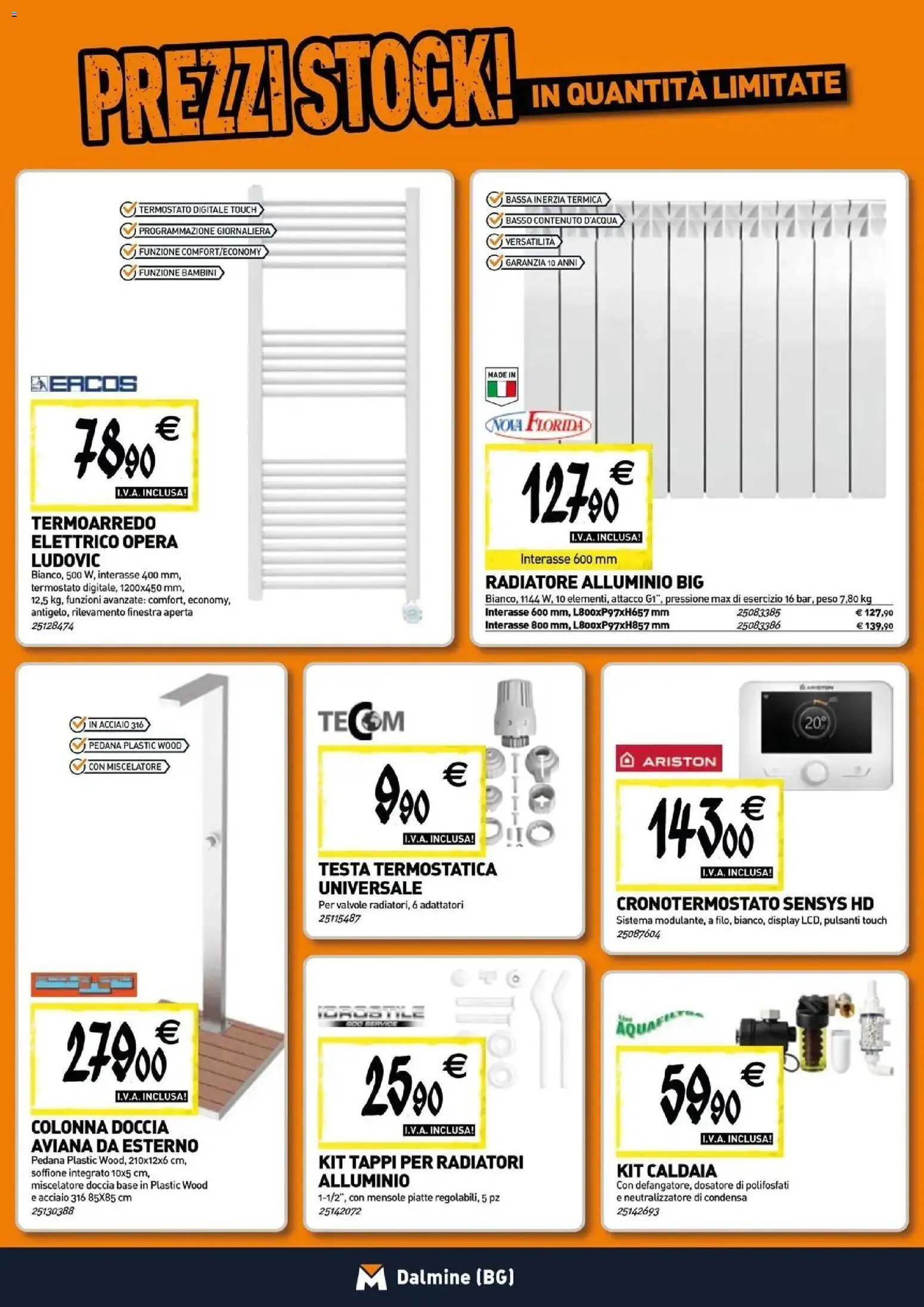 Nuovo TECNOMAT catalogo Dalmine dal 27/08/2026 > offerte anteprima 🛍️ | Pagina: 6 | Prodotti: Caldaia, Miscelatore, Alluminio, Doccia