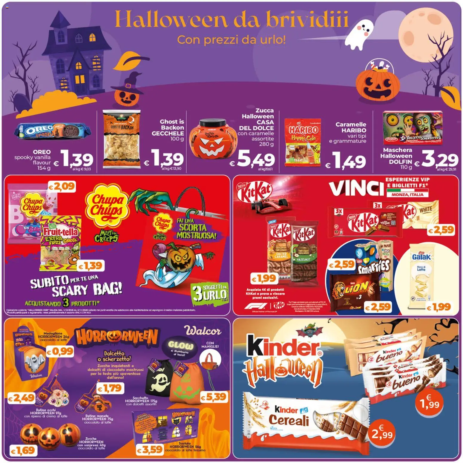 Volantino COOP del 23/10/2026 | Pagina: 16 | Prodotti: Maschera, Latte, Zucca, Scatola