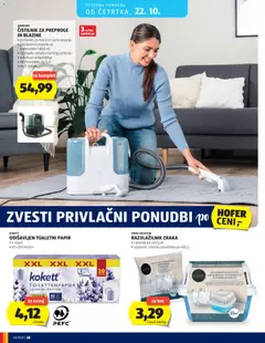 Hofer katalog akcije – veljaven od 14.10.2026 | Stran: 28 | Izdelki: Toaletni papir, Kos