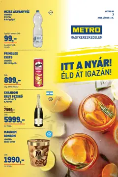 Metro Nyári katalógus 2026/07 - amely érvényes a következő dátumtól: 2026.07.01.
