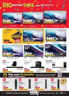HiFi Corp specials catalogue – valid from 30/09/2026 | Page: 6 | Products: Data, TV, Soundbar, Remote