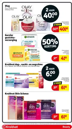 Garnier Bio Vitamine C, Garnier Bio Vitamine C Natuurlijke Glow Hydraterende Dagcrème Crème Hydratante Bio - Voorbeeld van een folder van Kruidvat, geldig van 16.06.2026 | Pagina: 45 | Producten: Kan, Festék, Alcohol, Vitamine C