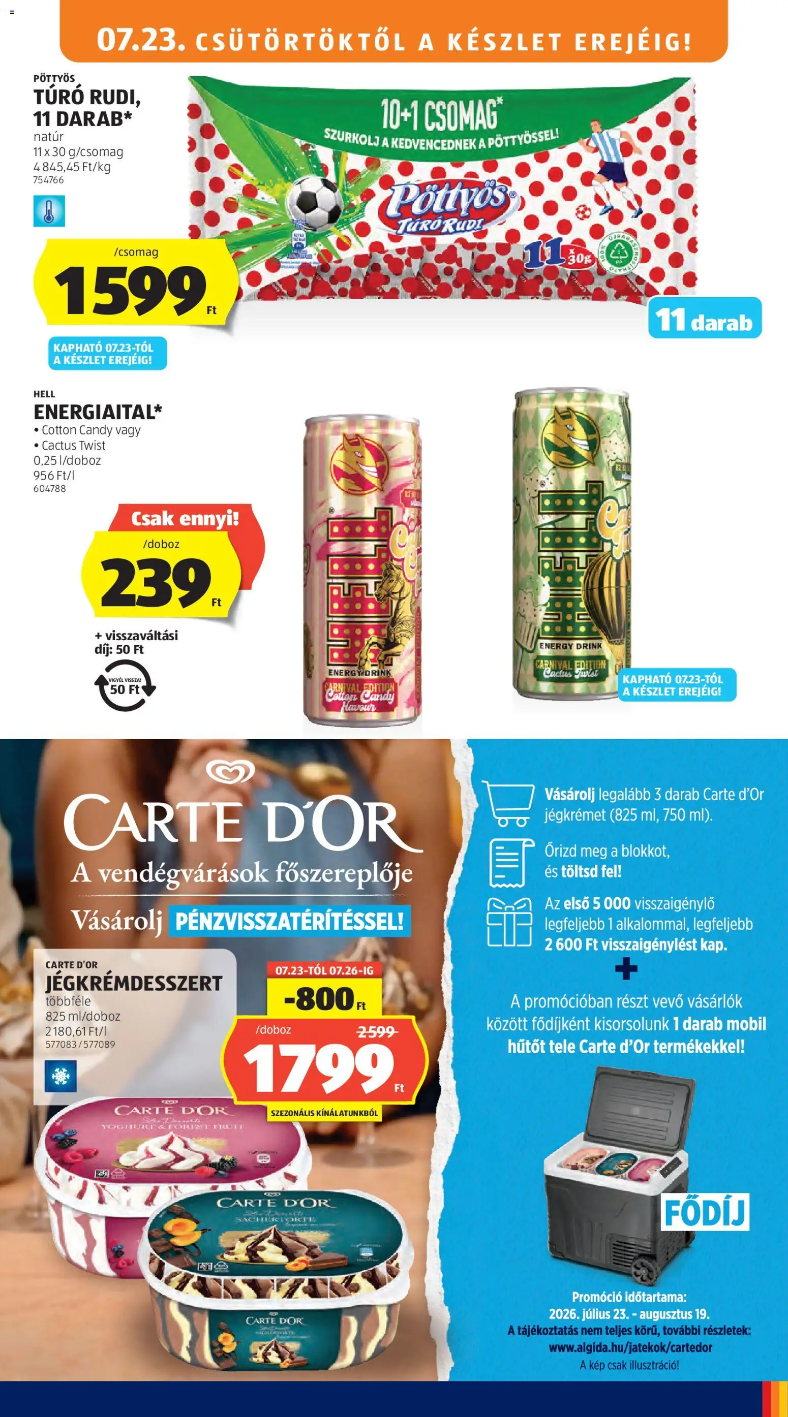 Aldi akciós ujság - amely érvényes a következő dátumtól: 2026.07.23. | Oldal: 15