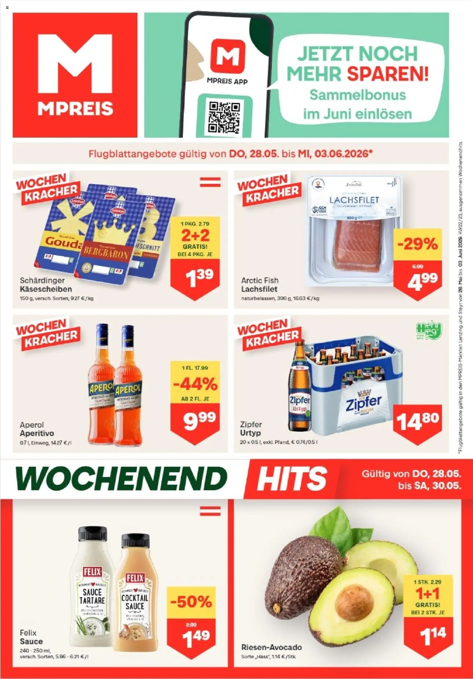 MPREIS Lenzing gültig ab 28.05.2026 | Seite: 1